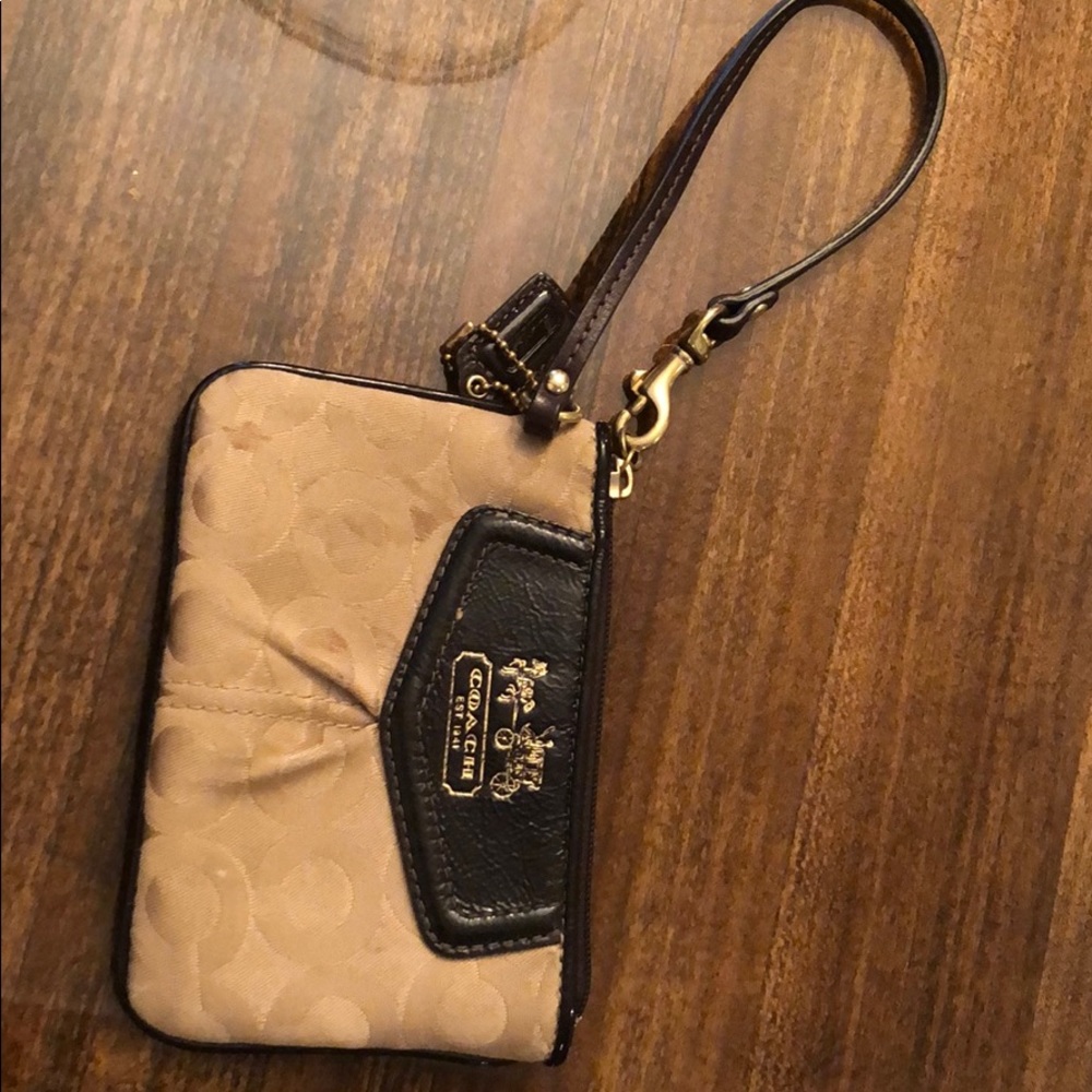Coach wristlet